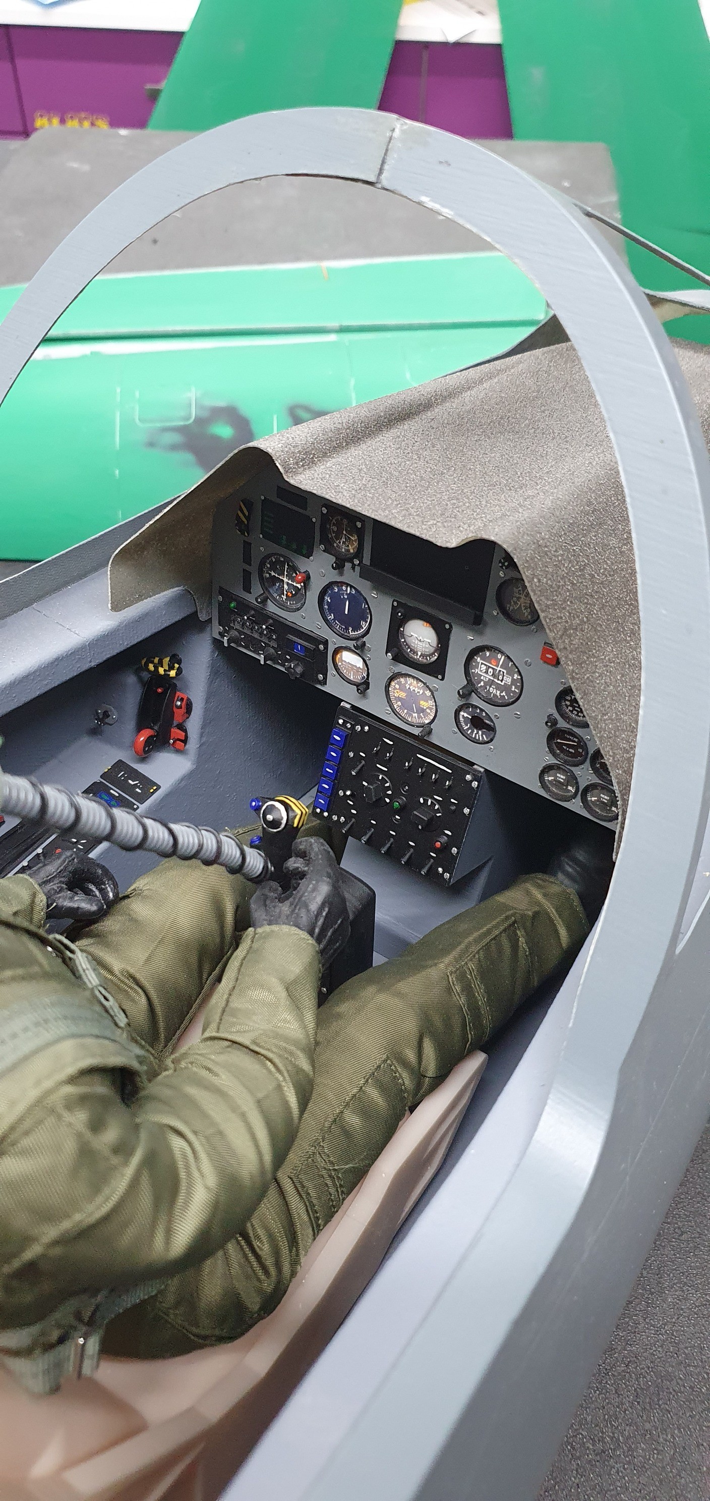 Alphajet cokpit de Frank